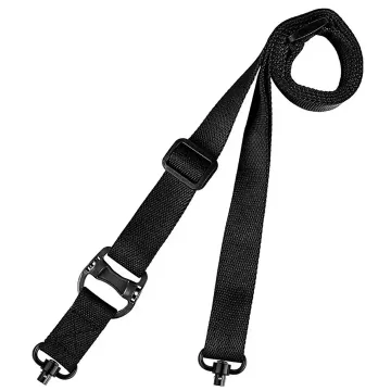 Two Point Sling Quick Detach Outdoor Tactical Sling: Adjustable Mission Gear for Hunting and Accessories in Black