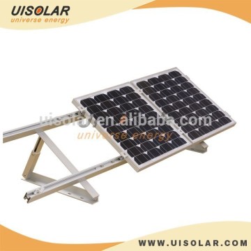 Flat RCC Roof Aluminum Adjustable Triangle Solar Mounting