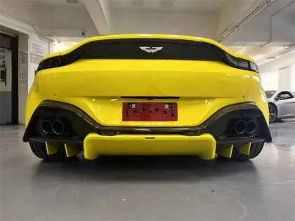 High-Quality Dry Carbon Fiber Hood, Bonnet, and Engine Cover Specifically Designed for Aston Martin Vantage