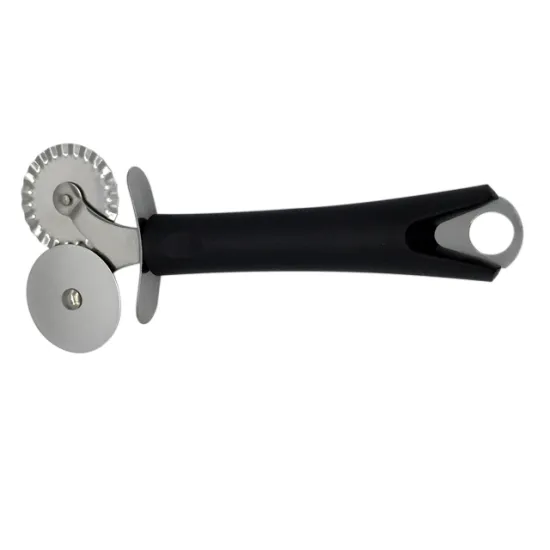 Stainless Steel Double Roller Pizza wheel cutter