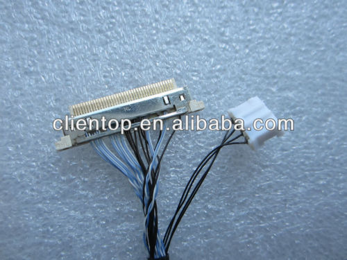 88341-40 LVDS LCD Panel cable FOR motherboard which include ACES 88341-40 LVDS connector