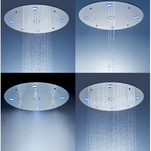 Système de douche à LED par pulvérisation