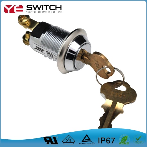 19mm Momentary Key Switch가 켜집니다