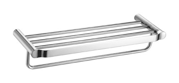 Brass bath towel shelf with towel bar new design 96215
