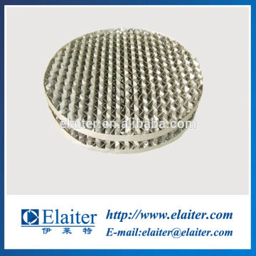 Stainless steel SS304 SS304L SS316 SS316L SS410 metal perforated plate corrugated tower packing