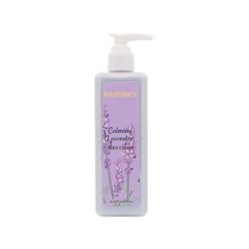 300ML body lotion wiith calming lavender for skincare