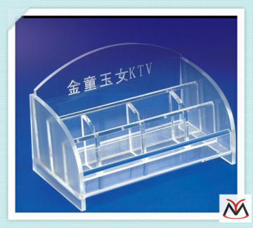 acrylic brochure holder,clear KTV acrylic holder,desktop brochure holder acrylic