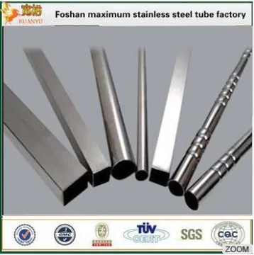 AISI 430 grade stainless steel 409 inox pipes