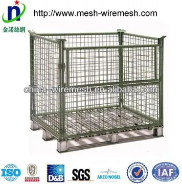 Wire mesh container/steel mesh container/storage container/folding mesh container