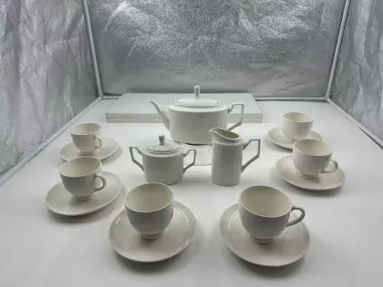 Nordic style ceramic tea set