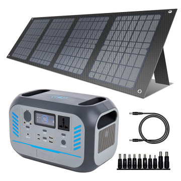 Custom 600W Portable Battery Power Supply Solar Generator for Camping