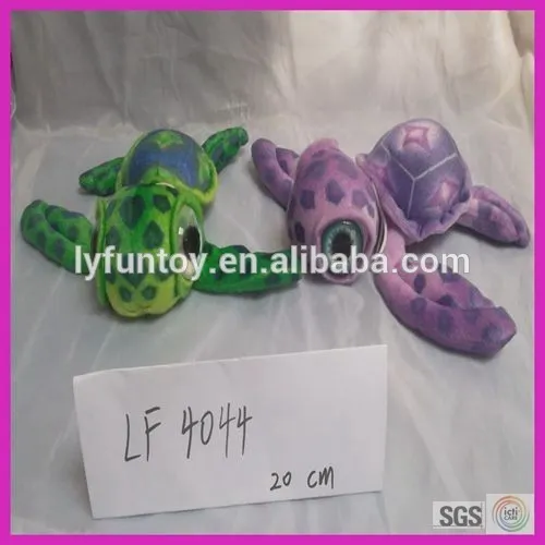 20cm 25cm 30cm Plush soft animal toy stuffed sea turtle with big eyes