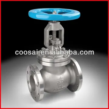 China nameplate globe valve