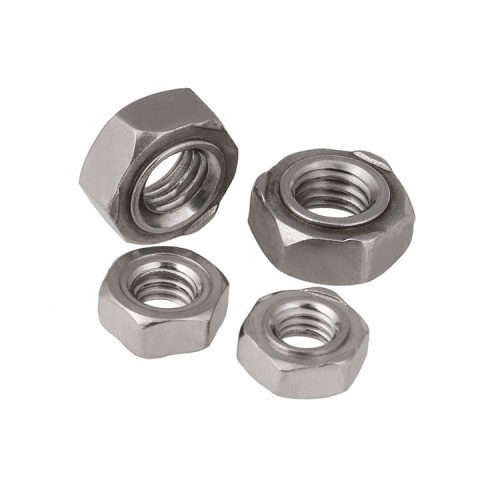 Steel Square Weld Nuts DIN928