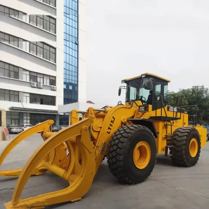 LTMG Hydraulic Log Loader 12Ton/15Ton Wheel Log Loader for Forestry