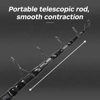 Telescopic Carbon Fiber Carp Rods by Partner Carp Rod Suppressa