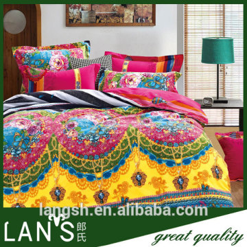 high quality 100%cotton bedding set china wholesale printed bedding set