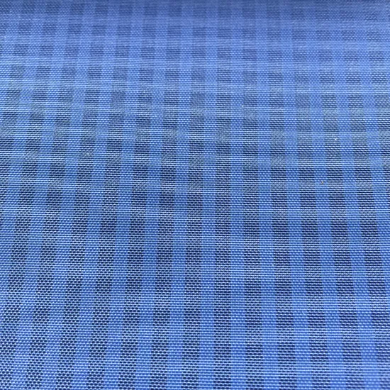 POLYESTER FDY TWISTED dobby COTIONIC GRID Oxford Fabric