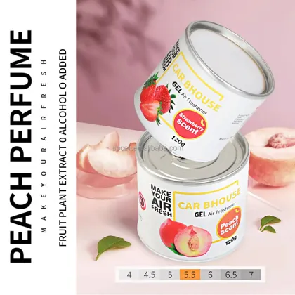 Lasting Scent Cherry Car Perfume Gel Freshener