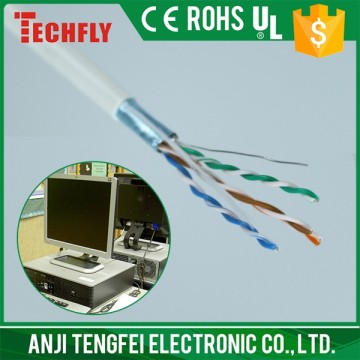 PVC Inner Jacket Cat5e Network Cable Ftp Cat5E