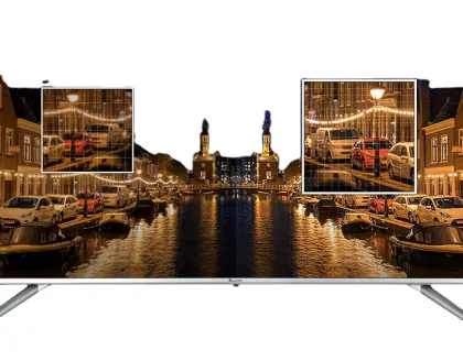 65 Inch Flat Screen Smart 4K TV