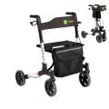 Ultra Folding Rollator Walker med bred plats