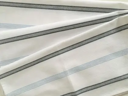 Cotton Yarn Dyed Herringbone Momie Huck Cloth