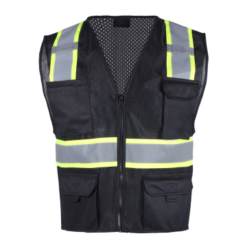Ademend OEM Reflective Mining Safety High zichtbaarheid Vest