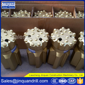 Threaded Button Bits with Rope thread R22, R25, R28, R32, R35, R38