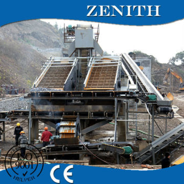 Zenith The separation plant in Palestine is to separate gravels