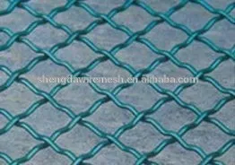 PVC COATED CRIMPED WIRE MESH(made in China)