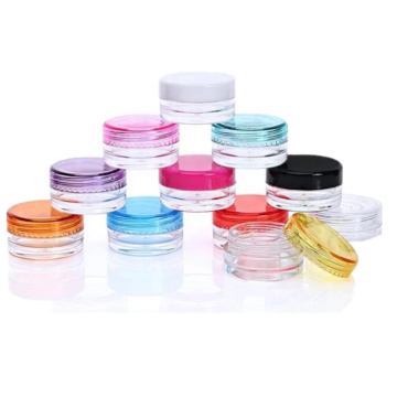 manufacturers professional facial skin care empty 10 gram plastic cosmetic cream jars with lids 20g