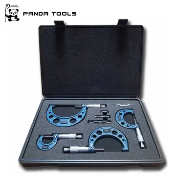 Outside Micrometers Set 0-100mm - Micrometers Measuring Tool