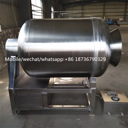 Global Big Volume Tiltable Vacuum Meat Marinade Tumbler for Meat Processing