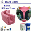 Mousse de silicone innovante avec texture de gaufrage textile