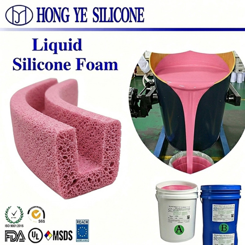 Innovative Foamed Silicone with Textile Embossing Texture