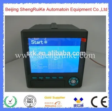 Pressure And Temperature Operational Colored Paperless Recorder