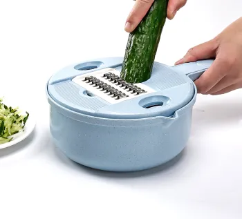 Wheat Straw Multi-Function Vegetable Cutter Machine for Home Kitchen Use