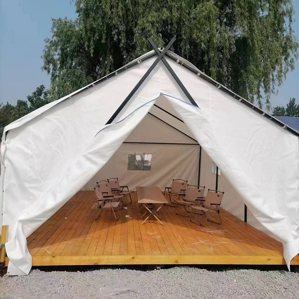 White Out Door Barbecue Tent
