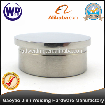 stainless steel balustrade accessory tube Ending Cap