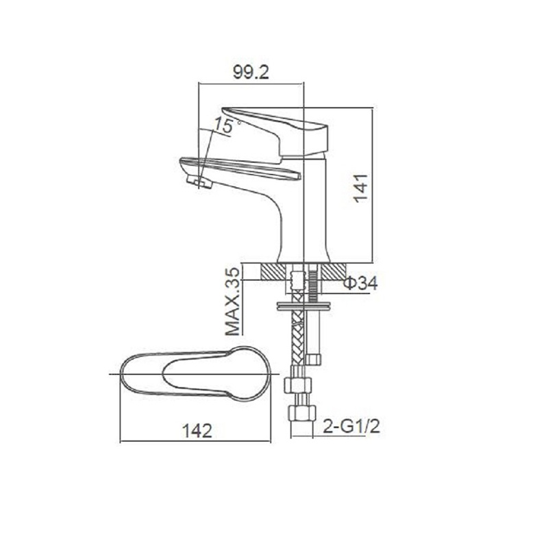 Hansgrohe Basin Mixer Tap