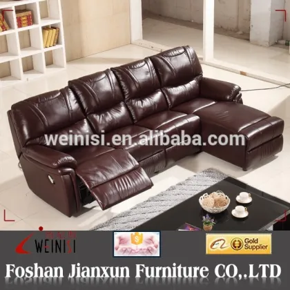 GC858 recliner kuka leather sofa