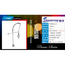 304 stainless steel Kitchen faucet with pull-out spout