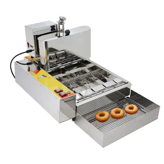 Commercial Mini Donut Egg Waffle Stick Taiyaki Mini Pancake Machine Takoyaki Electric Fryer Crepe Maker Machine Gas Electric Automatic Mini Donut Machine Dmanp4