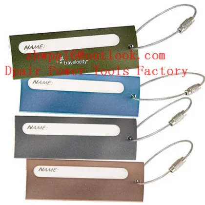 Ligne-Metal-Luggage-Tag-w/-Steel-Cable