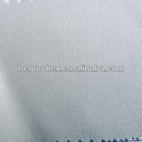 Flame retardant polyester double warp double weft fabric