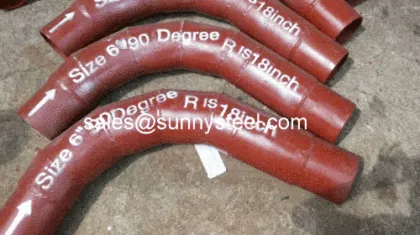 Ceramic Lining Pipe and Elbow