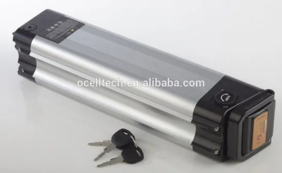 36V9Ah lifepo4 ebike battery pack silver fish style