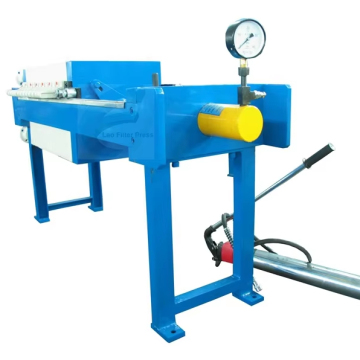 Manual Hydraulic Pump Pressing Filter Press - Leo Filter - Manufacturer from China