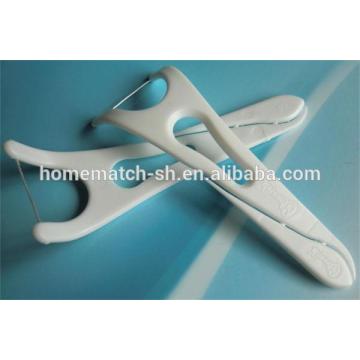 "Y" type angle dental flosser, dental floss pick for personal oral care, FDA certification